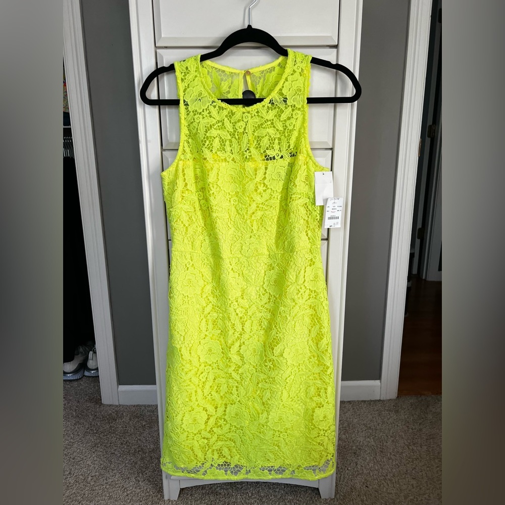 Neon J Crew Dress - Never Worn